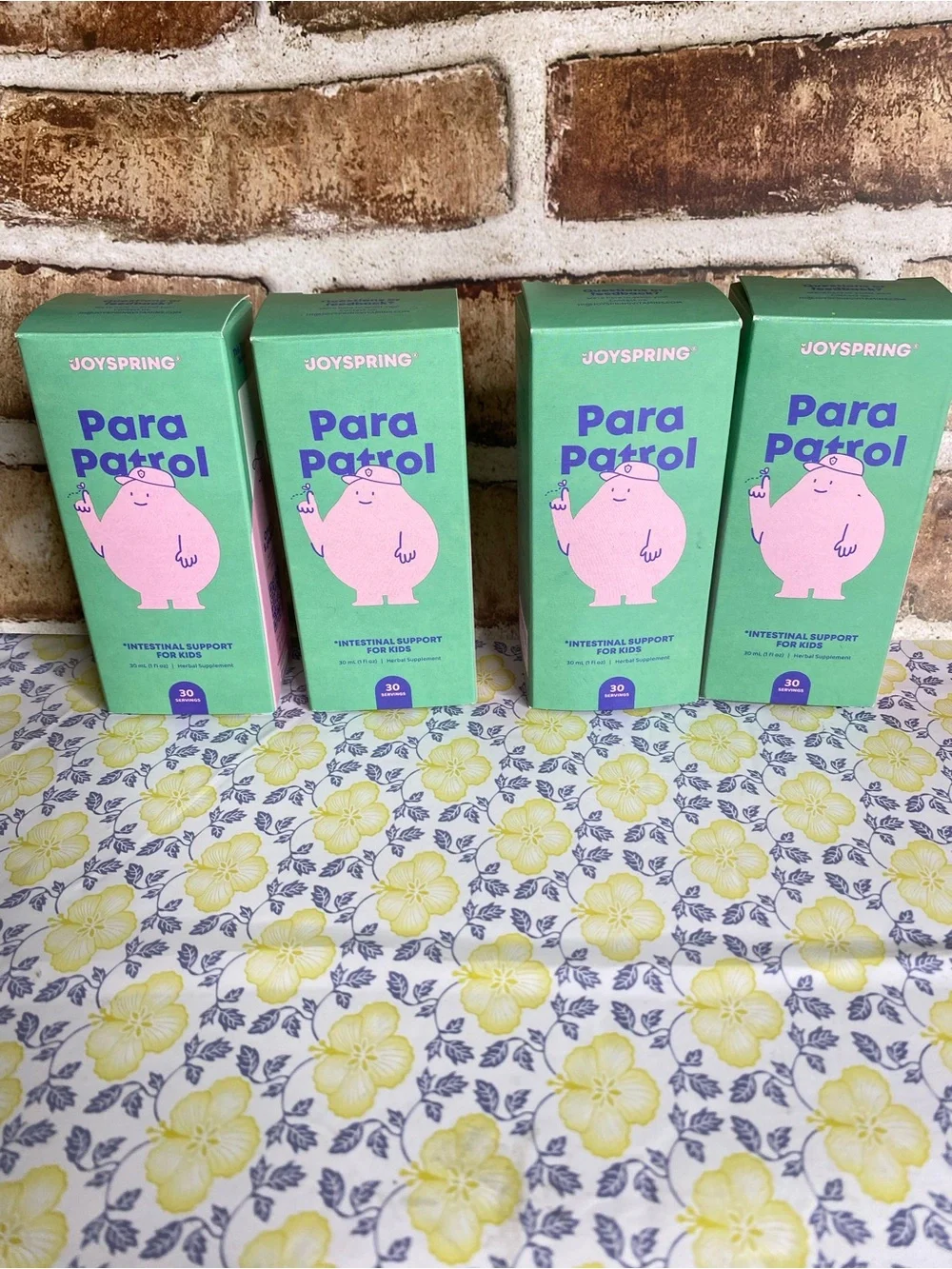Joyspring Parapatrol set of four NEW